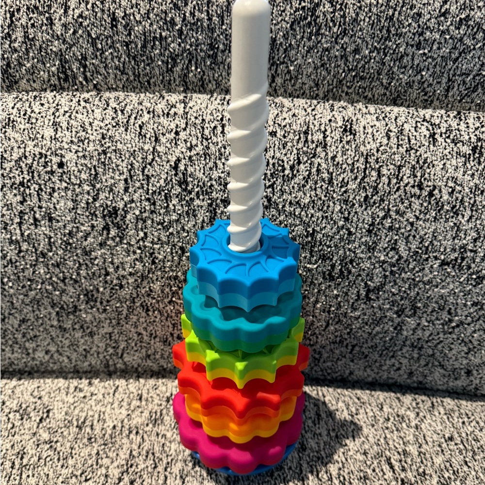 Baby Toddler Spinning and Stacking Toy